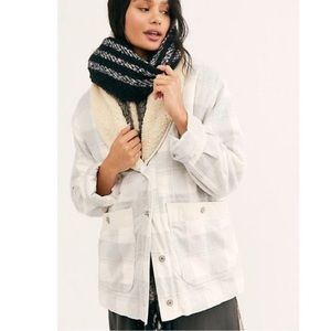 Free People Woodlands Plaid Jacket